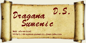 Dragana Sumenić vizit kartica